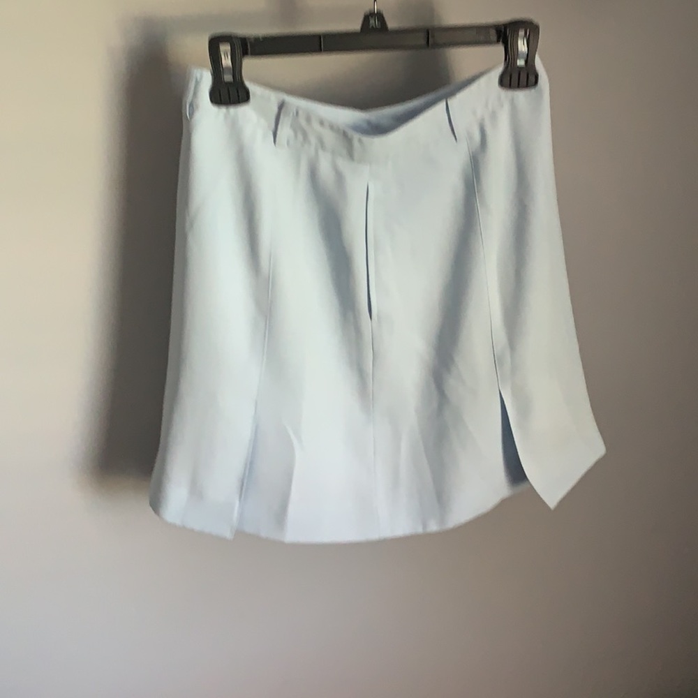 Astra Classic Pale Blue Pleated Skirt - Picture 2 of 3